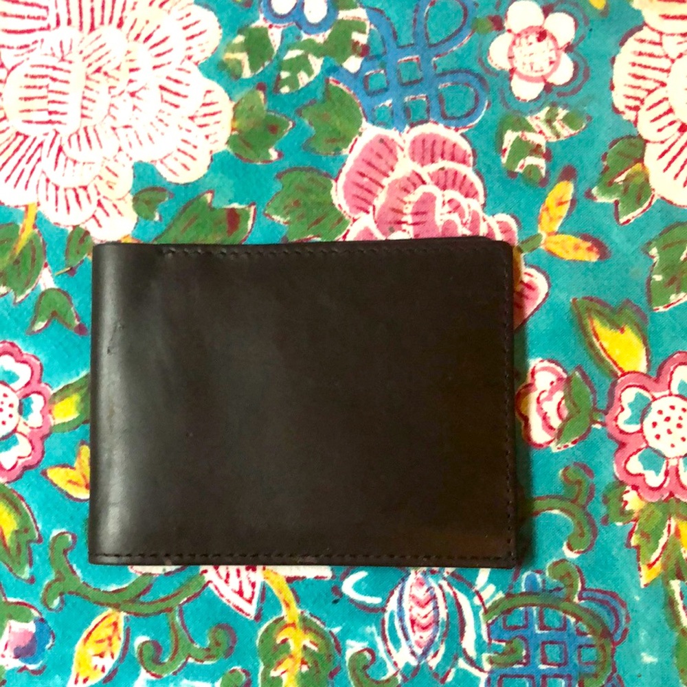 Classic bifold - Brown Full Grain Leather wallet, smooth